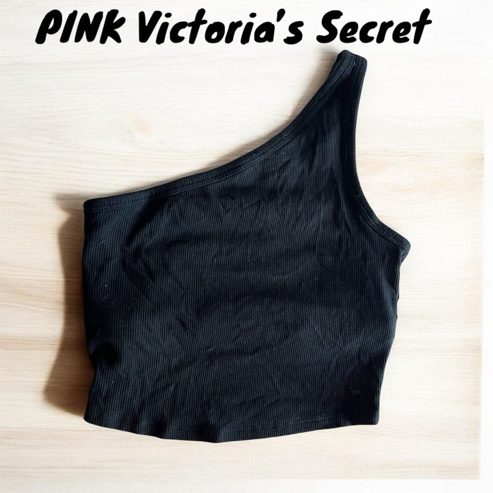 Victoria’s Secret PINK one Shoulder Asymmetrical Crop Top X-Small